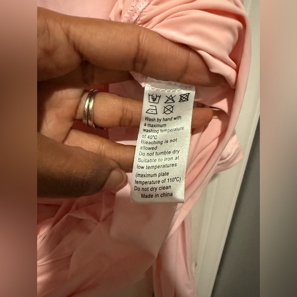 Lioness Long-Sleeve Blush Dress - Picture 13 of 13